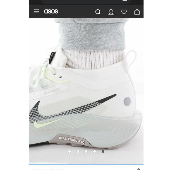 Nike Men’s Pegasus Trail 5 Gore-Tex  Sneakers Off-White / Size-13 main image 11